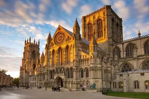 York Minster Gothic Cathedral